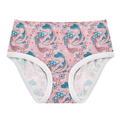 Little Girl Underwear Toddler Panties Kids Undies Pisces Zodiac Star Soft Cotton Briefs 2T-8Y