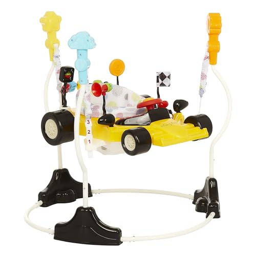Image of Dream On Me Champ Activity Center and Jumper in Yellow