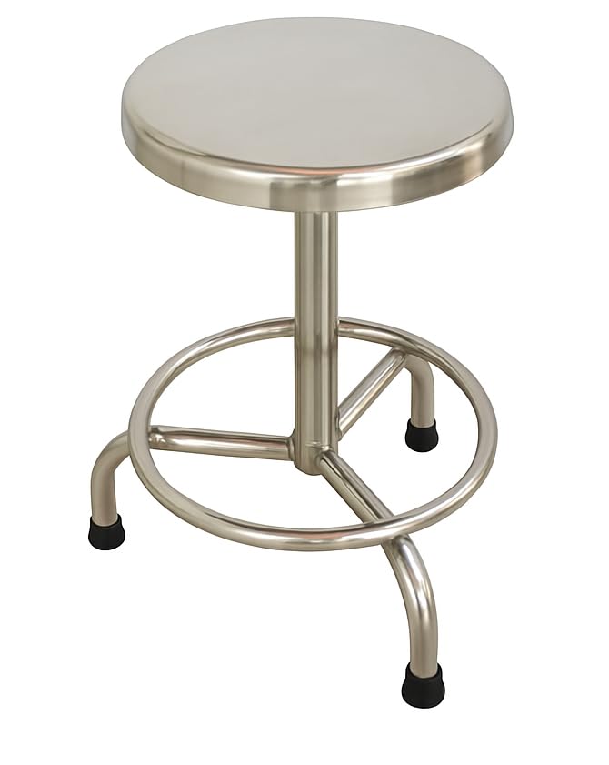 P.M.P.S. PMPS Height Adjustable Lab Stool Revolving Stool Chair