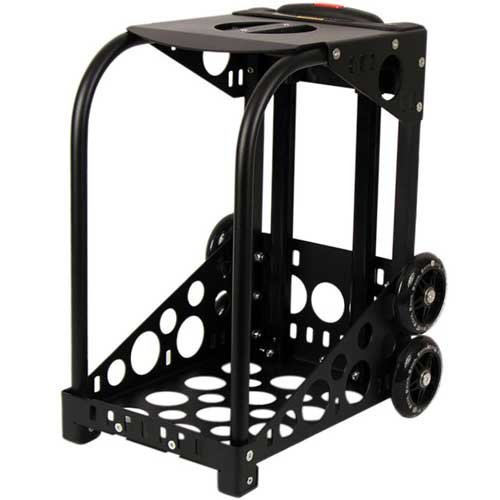 Zuca Sport Wheeled Luggage Complete Set with Frame and Insert Bag. Color: Obsidian (black) bag, with Black Frame. Bonus! Includes Travel Groove Universal Ipod & MP3 Accessory Kit