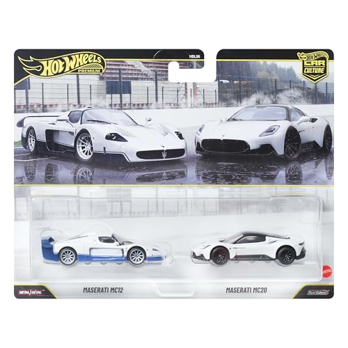 Hot Wheels Maserati MC12 & MC20 JHW55 Premium