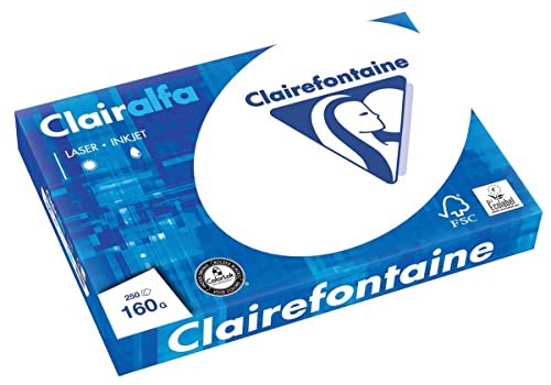 Clairefontaine 2619C CF Clairalfa A4 160g papier impression jet d'encre et laser