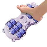 Fußmassagerollen – Fußentlastungsrolle für Entspannung, Anti-Rutsch-Funktion mit Doppelpolster, tragbares Fußmassagegerät für Muskelarbeitsplatz, Reisen, Yoga, Wohnzimmer, Übung, Schlafzimmer, Outdoor