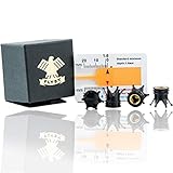 porsche ventilkappen rdk ✅ DETAILS: Das Kronen Autoreifenventilkappen Set beinhaltet 4 Stück Reifen Ventilkappen bestehend aus robusten und PVC mit eingearbeiteten Messing Gewinde und einer innen-liegenden Gummi Dichtung, die zugleich ein zu festes anschrauben verhindert. Wenn Sie sich für eines unserer verschiedenen Kappen Motiven entschieden haben, Schrauben Sie einfach die „alten“ Kappen ab und ersetzen diese durch unsere Ventilkappen. Kleiner Tipp: Achten Sie darauf das die Dichtung „gerade“ im Gewinde liegt