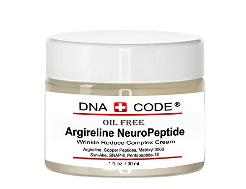 DNA Code No Needle Alternative-OIL FREE Argireline NeuroPeptides Cream, w/, Matrixyl 3000, Syn-Ake, SNAP-8, Copper Peptides