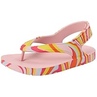 Fitflop Unisex Kids Iqushion Kids Toddler Swirly Ergonomic Flip-flopsSandal