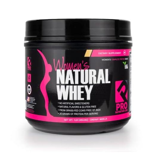 Pro Nutrition Labs Protein Powder For Women For Weight Loss & To Support Lean Muscle Mass (Creamy Vanilla) - Net Wt. 1 Lb