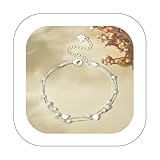 Excellent matériau: matériau de cuivre de haute qualité sélectionné, après un polissage et une galvanisation soignés, le bracelet est lisse et délicat, la texture est douce, et le choix du matériau de cuivre assure également la durabilité et la stabilité du bracelet.