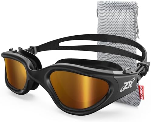 ZIONOR G1 Polarisierte Schwimmbrille für Damen und Herren UV-Schutzbrille