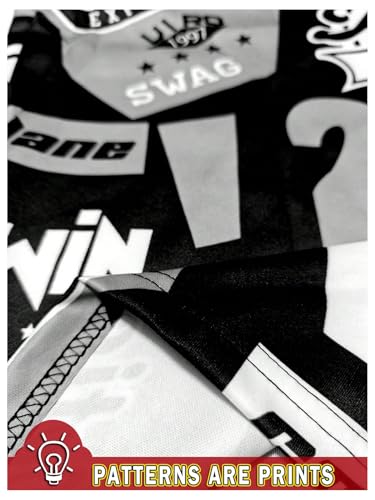 Floerns Women's Plus Size Letter Graphic Baggy Pants Elastic Waist Casual Loose Trousers4