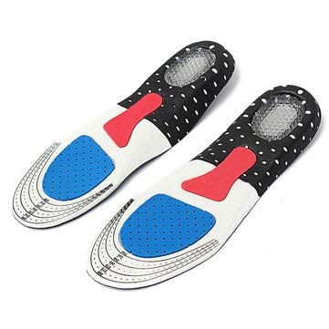 PedimendTM, solette sportive in gel per assorbire gli urti e ammortizzare, adatte a piedi e talloni in varie attività sportive, solette comode in gel per passeggiate, jogging, corsa ed escursionismo