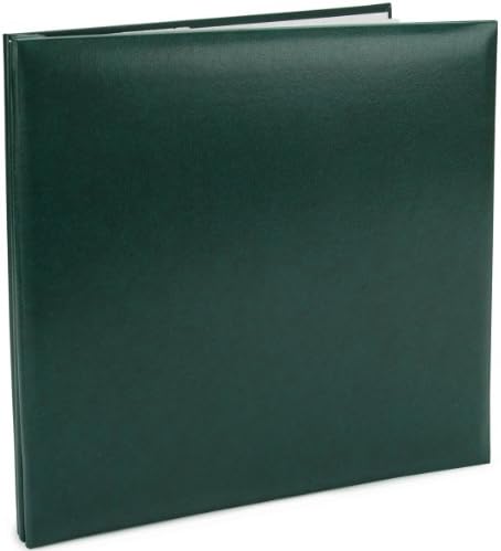 Pioneer Photo Albums Pioneer Leatherette Postbound Album 12-Inch by 12-Inch, Green image 3