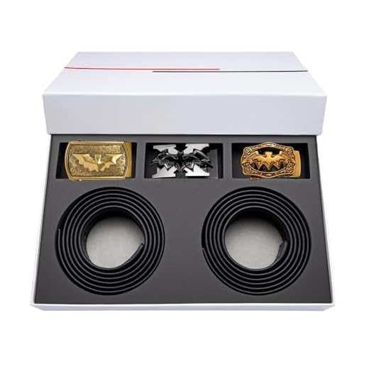 Barry.Wang Mens Belt Set Ratchet Black with 3 Automatic Buckles Alloy Genuine Leather Strap Gift Set