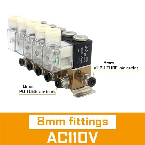 Électrovanne pneumatique 3V1-06 pour ventouse contrôle vide et pression - 3