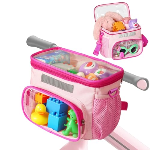Kids Bike Basket Front – Bicycle Handlebar Bag for