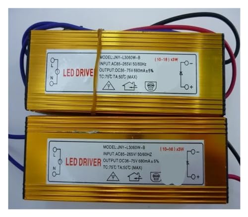 Pilote LED 39w haute performance IP67 étanche courant constant 680MA