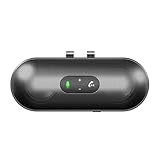 eppfun 車載用 Bluetooth 5.4スピーカー 内蔵マイク 携帯電話 ブルートゥーススピーカー 車 ハンズフリー 通話 音楽再生 Assistant & Siri アシスタント