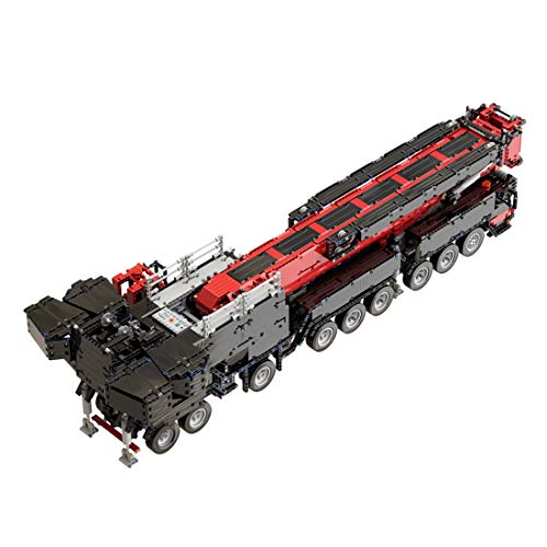 Macium Technik Liebherr Kran Bausteine, 1:20 2.4Ghz Ferngesteuertes Technic Geländegängiger Kranwagen Modellmit 7068… – Bild 6