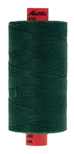 Hilo Mettler Metrosene 1000m Verde Evergreen miniatura 1