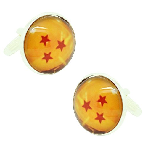 MasGemelos - Gemelos Dragon Ball 3 Estrellas Cufflinks Cover
