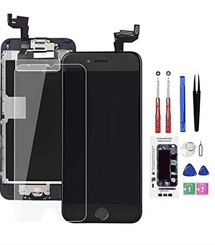 Facile da installare: questo schermo sostitutivo per iPhone 6S a 3 poli è preassemblato con fotocamera frontale, altoparlante auricolare, sensori di luce e prossimità, insieme al pulsante Home, ma senza touch ID. Sarà necessario trasferire il gruppo pulsante dallo schermo del display originale a quello nuovo per mantenere la funzione Touch ID. Insieme a tutti gli strumenti necessari per riparare il telefono. Inoltre, il video di installazione della sostituzione dello schermo dell'iPhone 6S ti verrà inviato dopo aver effettuato l'ordine.