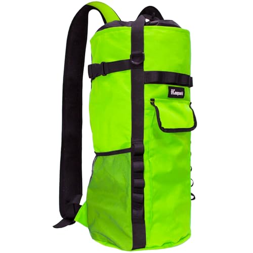 Keepark Rock Climbing Rope Storage Bag - Large Capacity Tree Rope Storage Backpack, Waterproof