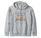 Citation drôle sur les poules, achète plus de poules Sweat à Capuche