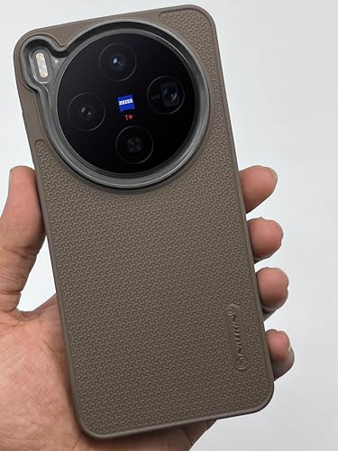 Image of NIUKIN Grip Guard Case for Vivo X300 5G | Camera Ring | Shockproof Scratchproof Cover (Desert Titanium)