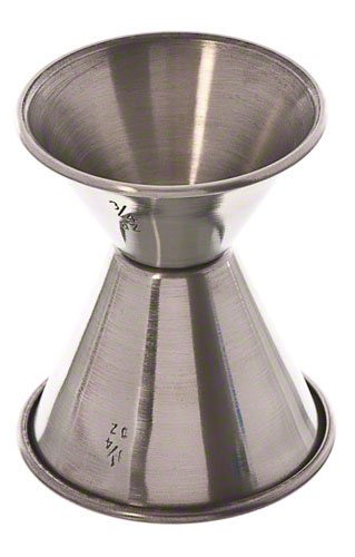 Update International (JI-2) 3/4 x 1-1/4 oz Stainless Steel Jigger