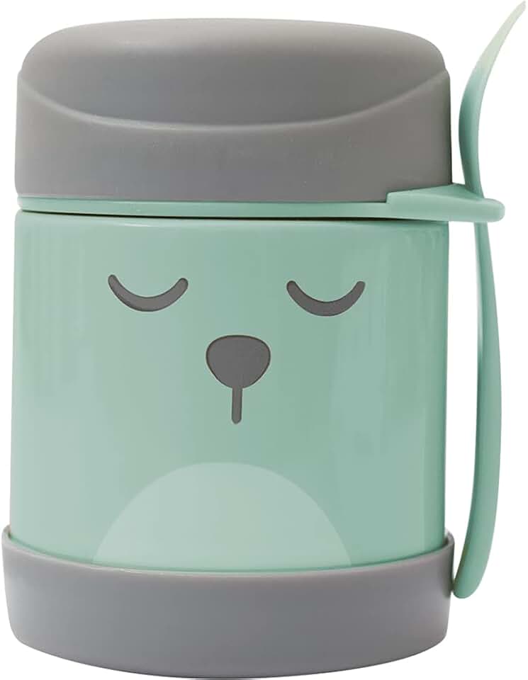 Buba Pote Termico C/Colher - Gumy Verde Verde