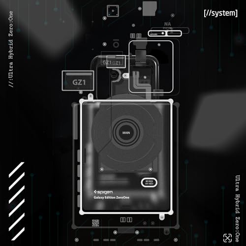 Image of Spigen Ultra Hybrid | Samsung Galaxy S23 FE Case [Semi Transparent] [Air Cushion Protection] Galaxy S23 FE Back Cover | TPU+PC - Zero One