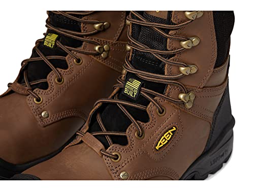 Image of KEEN Utility Men's Independence 8 inch Composite Toe Waterproof 600G Insulated Work Boots