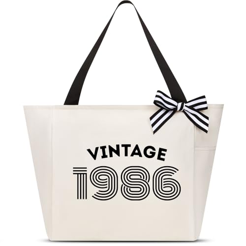 Bolso Tote Vintage para Mujer 40 Años miniatura 1