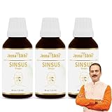 Jeena Sikho Sinsus Drop | Sinus Drop per il benessere nasale | Gocce per sollievo naturale per sinusite, 30 ml, confezione da 3