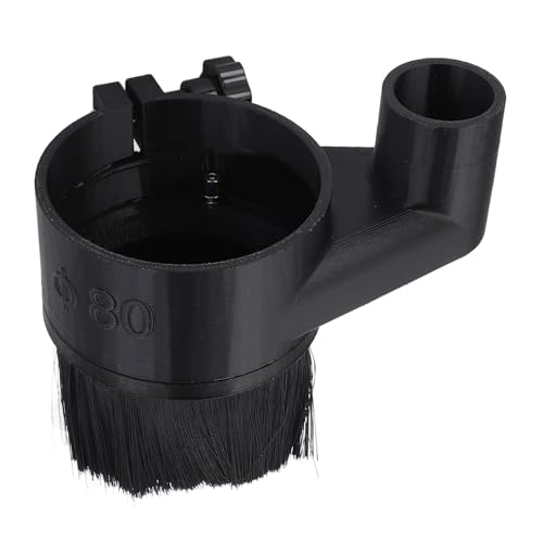 Colector de polvo para husillo CNC de 80mm y extractor de virutas para madera 8