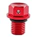Para motocicletas M12 * 1.5 de drenaje de aceite Magnetic Plug tuerca...