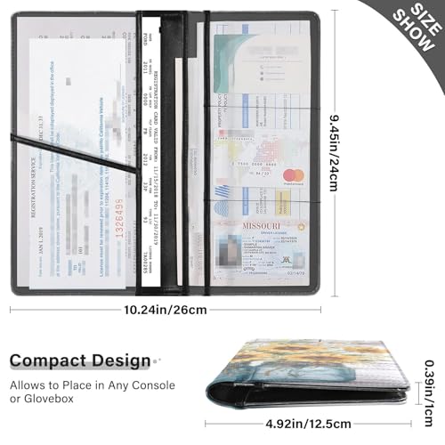 Organizador para Documentos de Cuero miniatura 3