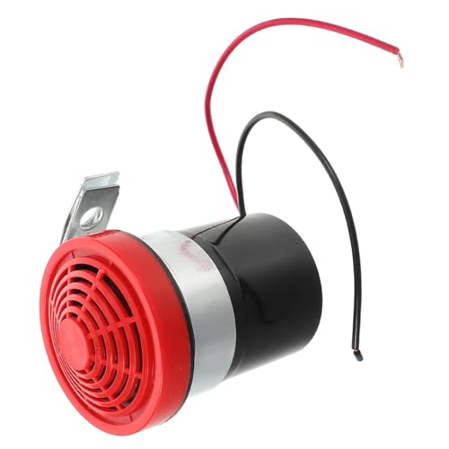 CLISPEED Bocina Alarmas De Marcha Para Vehículos Alarmas Eléctricas De Marcha Para Vehículos Sirena De Alarma De Coche Localizador Alarma De Marcha Para Camión Metal