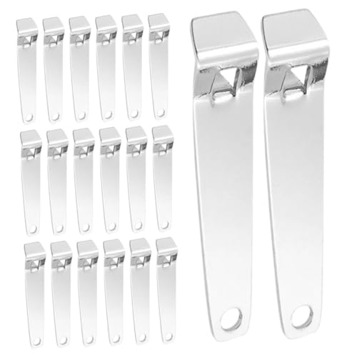 LOLIPPYY 20 piezas Abridor de Ampollas y Botellas Mini Acero Inoxidable Herramienta Portátil para Enfermeros Uso Hospitalario y Doméstico Abre Pequeños y Envases