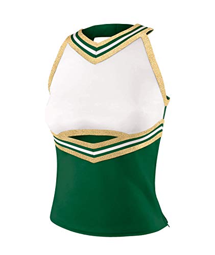 GK Gladiator Shell Top - Youth Small Dark Green-Metallic Gold