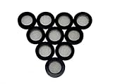 Olivia tree Black 10 pcs Silicone Washer Silicone Filter Gasket for Shower Head Water tap Faucet