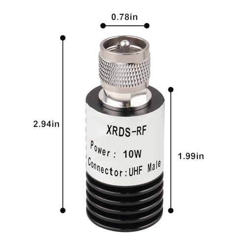 XRDS-RF 10W PL259 UHF Macho Dummy Load 50 Ohm miniatura 2