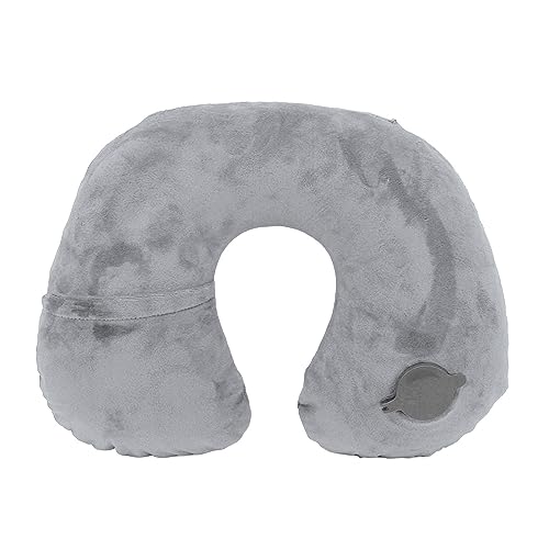 Almofada de Pescoço Em Forma de U, Almofada de Apoio de Pescoço, Design Ergonômico, Pele Inflável Am