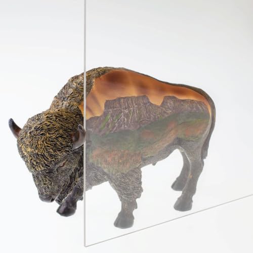 Image of Source One Premium 3 /16 Clear Acrylic PlexiGlass Sheet 12 x 12 Inches (S1-12x12-.187)