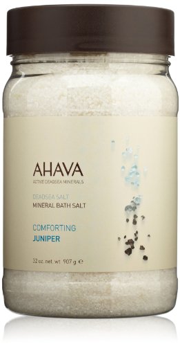 AHAVA Dead Sea Mineral Bath Salt - Bath Soak for Nourishing Essential Body Care, 32 oz.