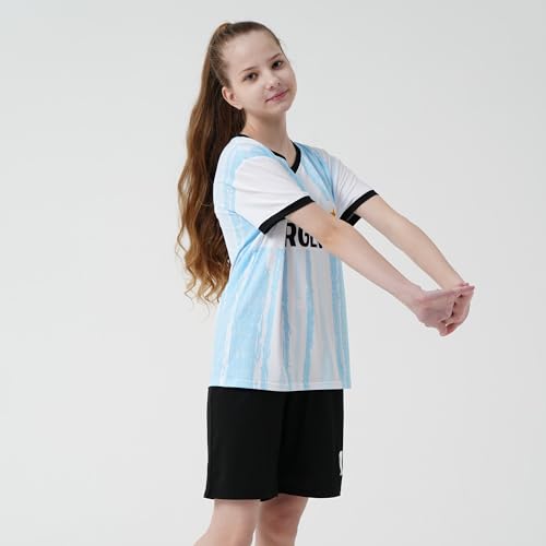 Image of Youth Soccer Jersey Boys Girls- Breathable Lightweight Football Training Shirt for Kids (Infant-Youth Sizes)