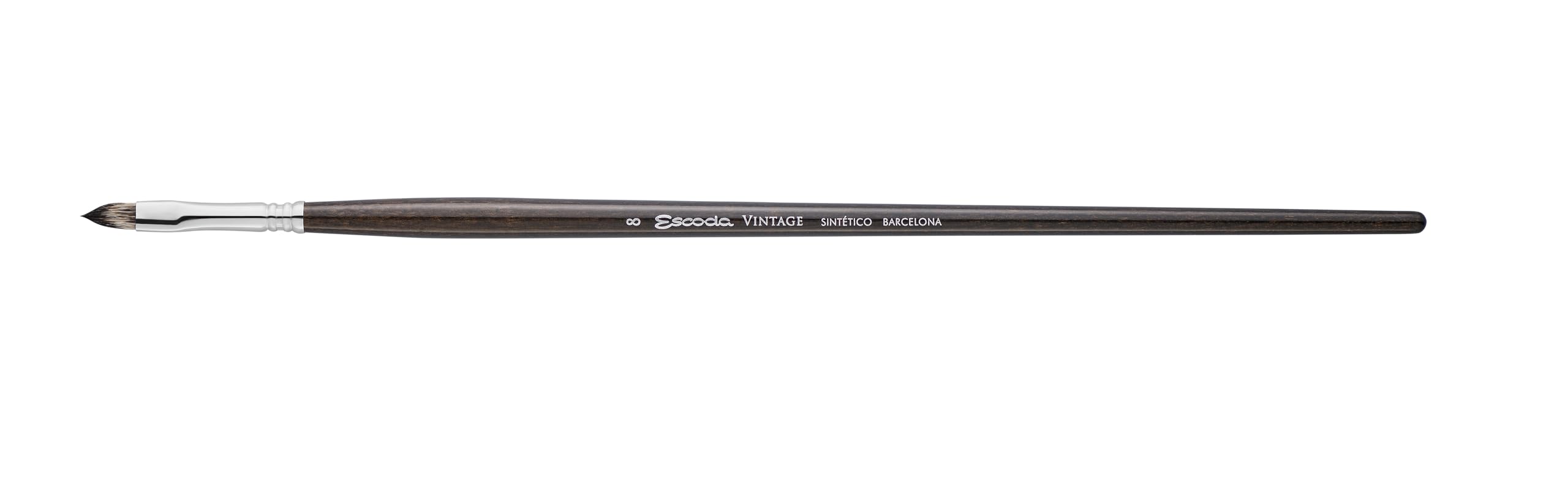 Escoda Vintage Series Professional Artist - Juego de pinceles de aceite y acrílico, fibra sintética, juego de 4 piezas
