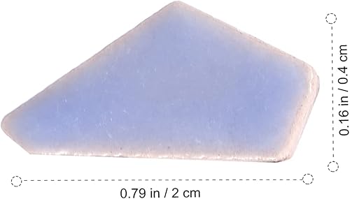 Miniatura 7 de Azulejos de mosaico, azulejos de mosaico azul de cerámica: 200G forma irregular pequeñas piezas para manualidades DIY decoración del hogar proyectos