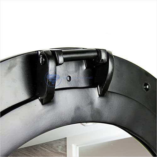 Nagina International Premium Vintage Antique Rustic Polished Aluminium Black Porthole (24 Inches) - Image 7