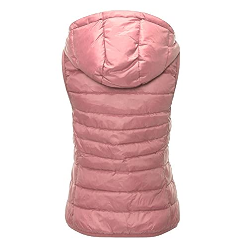 Chaleco sólido casual unisex contra el clima variable chaqueta suelta con capucha XL 2